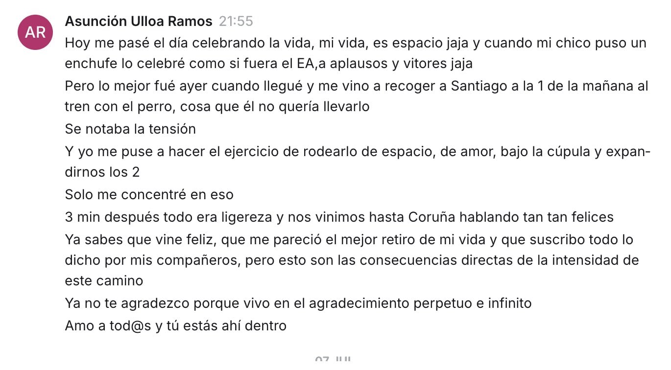 Mensaje de Asunción